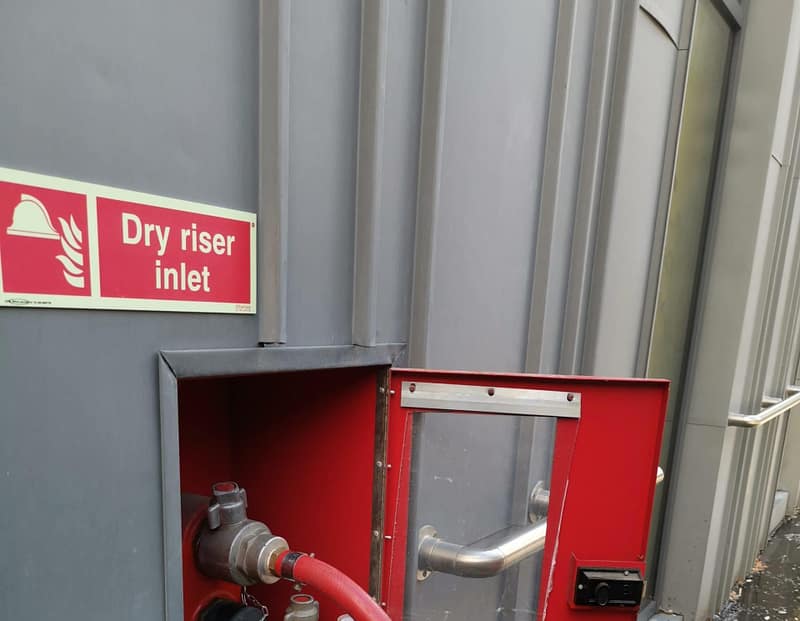 Dry Riser Testing Services for Commercial Buildings